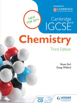 cover image of Cambridge IGCSE Chemistry plus CD